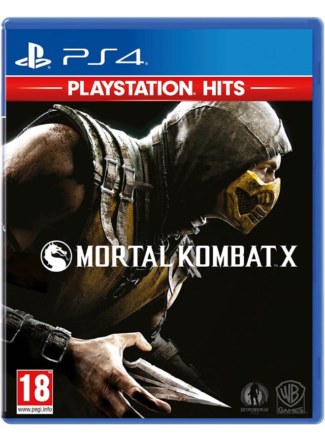 دبليو بي جيمز لعبة "Mortal Kombat X" (إصدار عالمي) - قتال - playstation_4_ps4 - Image 1