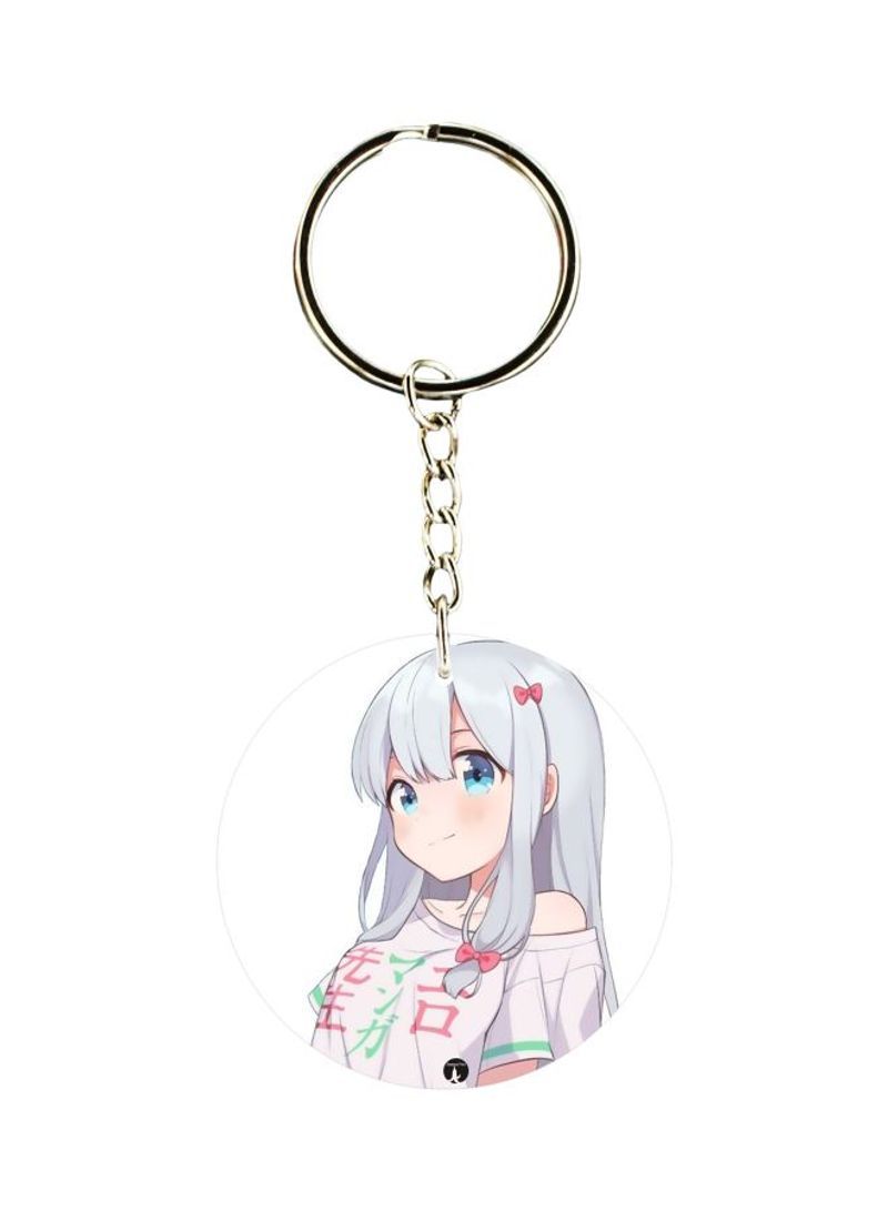 RKN Girl Printed Keychain