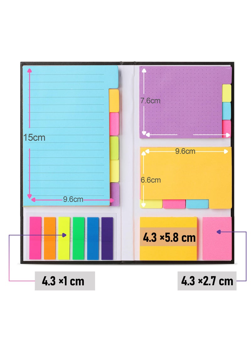 Generic 410 Pack Sticky Notes Set, Planner Sticky Note Dividers Tabs, Book Notes for School, Office Supplies  - Image 3