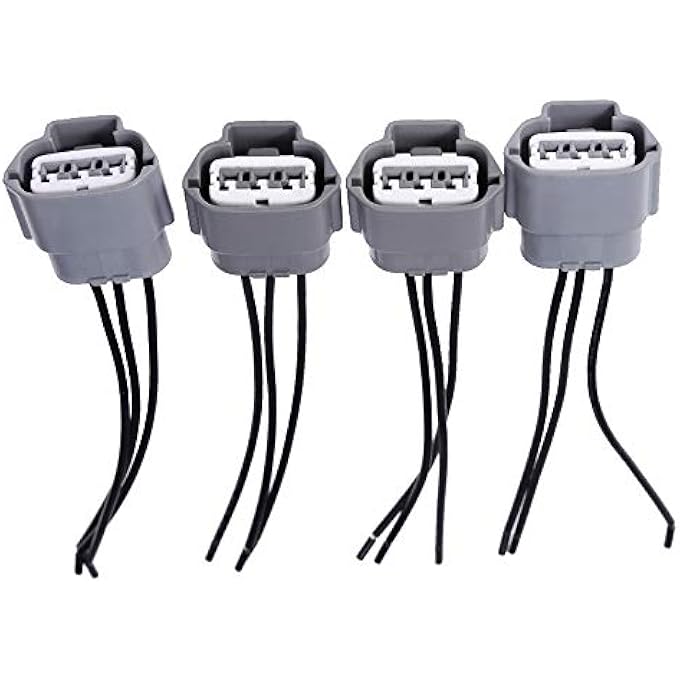 DSkoiph Dsparts 4 قطع موصلات أسلاك ملف الإشعال مناسبة لنيسان ألتيما سينترا إنفينيتي سوزوكي - Image 1