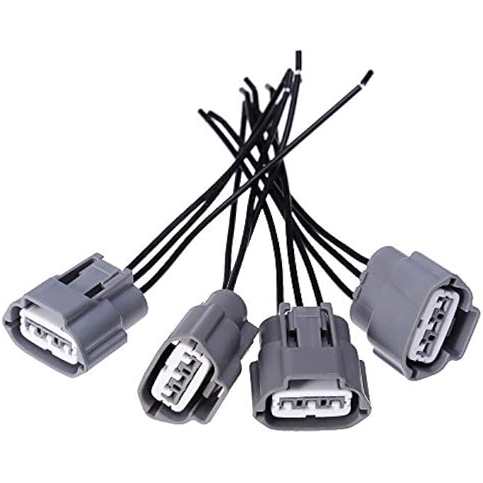 DSkoiph Dsparts 4 قطع موصلات أسلاك ملف الإشعال مناسبة لنيسان ألتيما سينترا إنفينيتي سوزوكي - Image 3