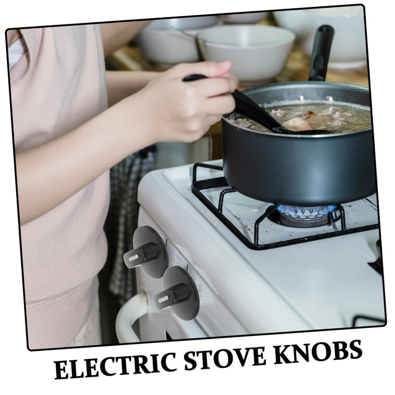 High Temperature Resistant Plastic Stove Control Knobs 4PCS Replacement for Gas Stoves and Ovens - Image 4