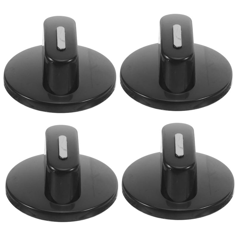 High Temperature Resistant Plastic Stove Control Knobs 4PCS Replacement for Gas Stoves and Ovens - Image 1