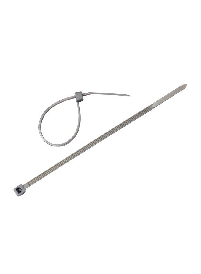 Electronicspices Electronic Spices Grey Cable Zip Ties,66 Nylon Self Locking Wire Zip Ties (2.5X150mm) 100 Pieces (GREY) - Image 2