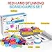 QianShouYan Wooden Block Game 120Pcs FastPaced Stacking Building Block Game Challenging Board Games for Kids 1 to 6 Players Color Block Puzzles Party Games for Ages 4 Blue - Image 4