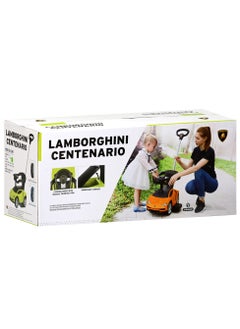 LAMBORGHINI Lamborghini Centenario Handle Pusher Rideon Car - Green  - Image 2
