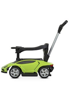 LAMBORGHINI Lamborghini Centenario Handle Pusher Rideon Car - Green  - Image 3