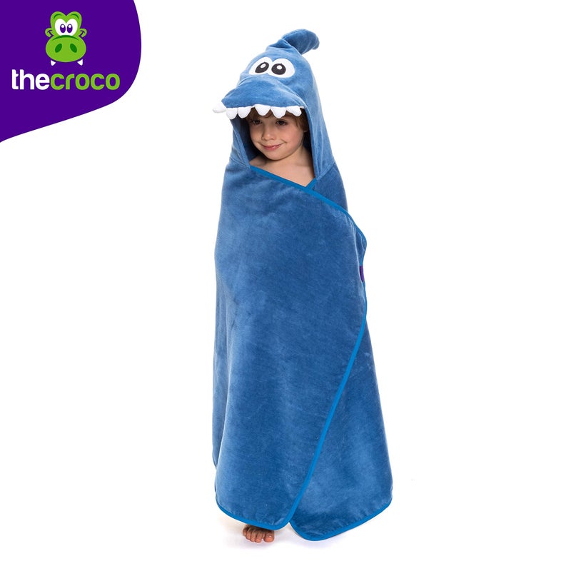 ذا كروكو منشفة قطنية فاخرة بغطاء للرأس - Image 3