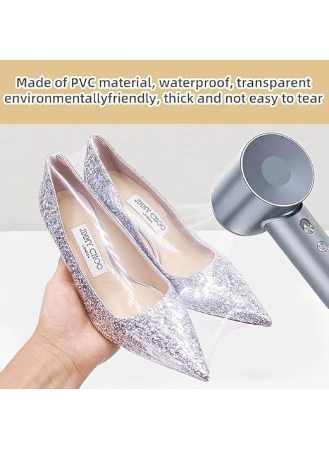 50 Pieces Large Shoe Wrap Bags Shoe Protectors Prevent Yellowing and Dust for Packaging Shoes, Remote Controls, Soaps, Bath Bombs, Candles, Household Jars, Gift Wrapping Storage Bags - Image 3