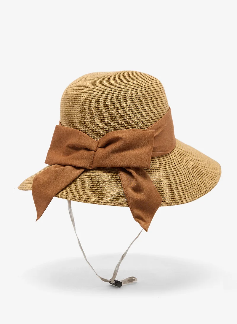 ايلا Rafia Bucket Straw Hat