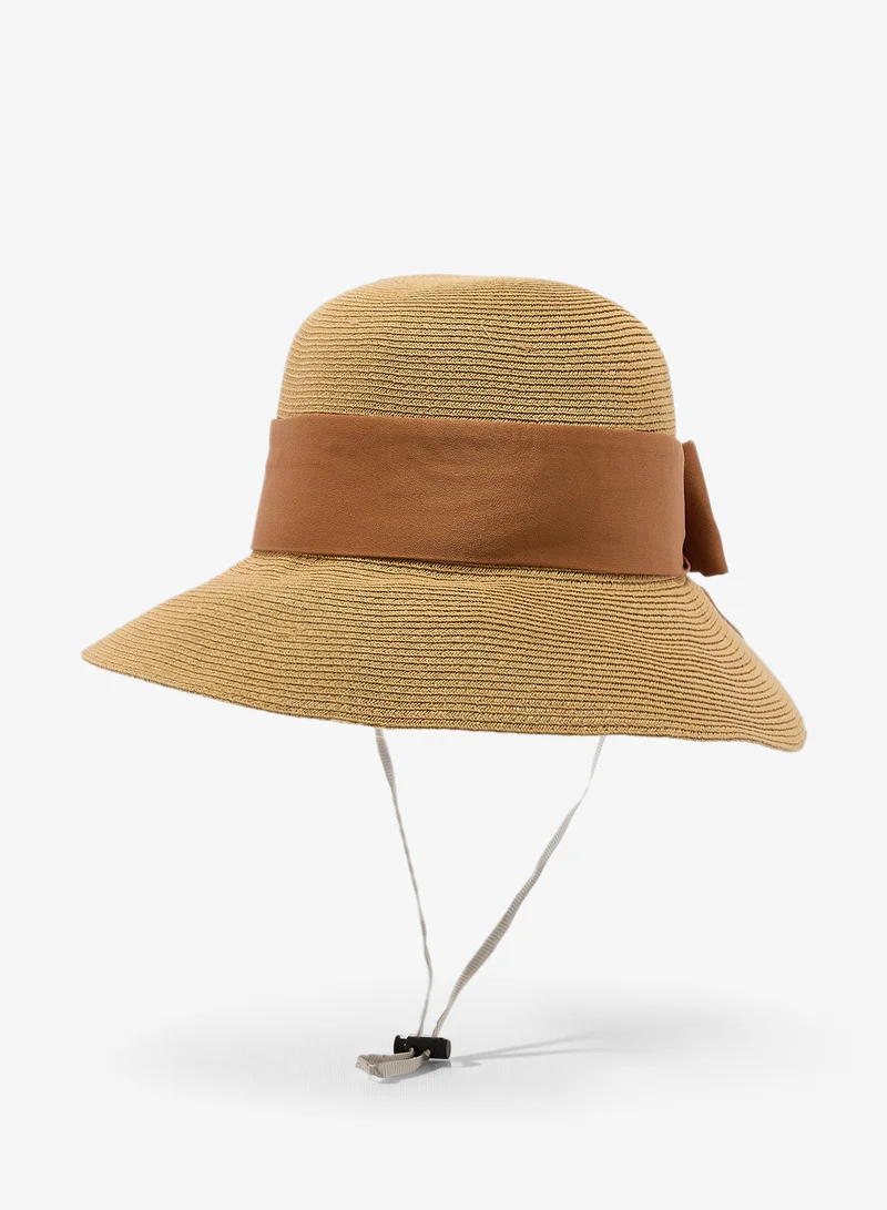 ايلا Rafia Bucket Straw Hat