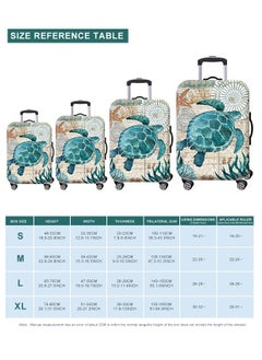 HomarKet Travel Luggage Cover Spandex Suitcase Protector Washable Baggage Covers Fits 18-32 Inch Luggage  - Image 3
