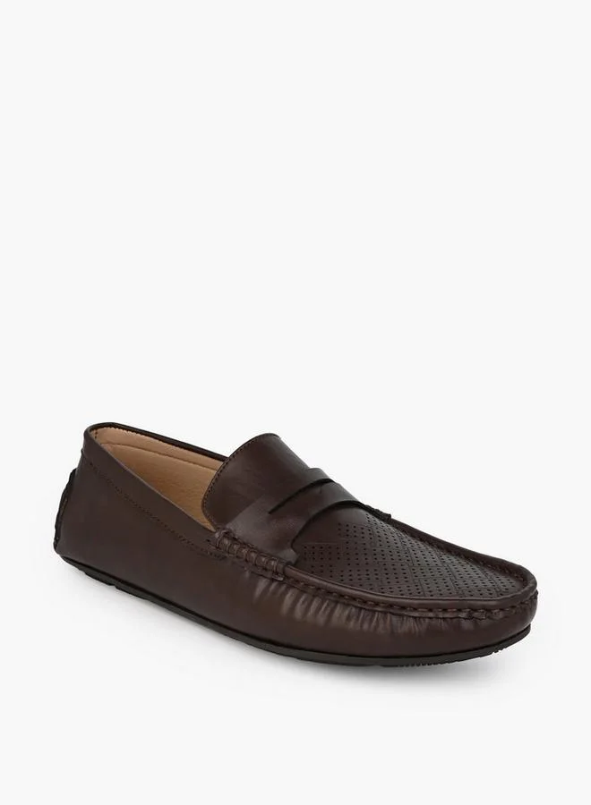 ال بي ال من شو اكسبرس Men Perforated Design Loafers