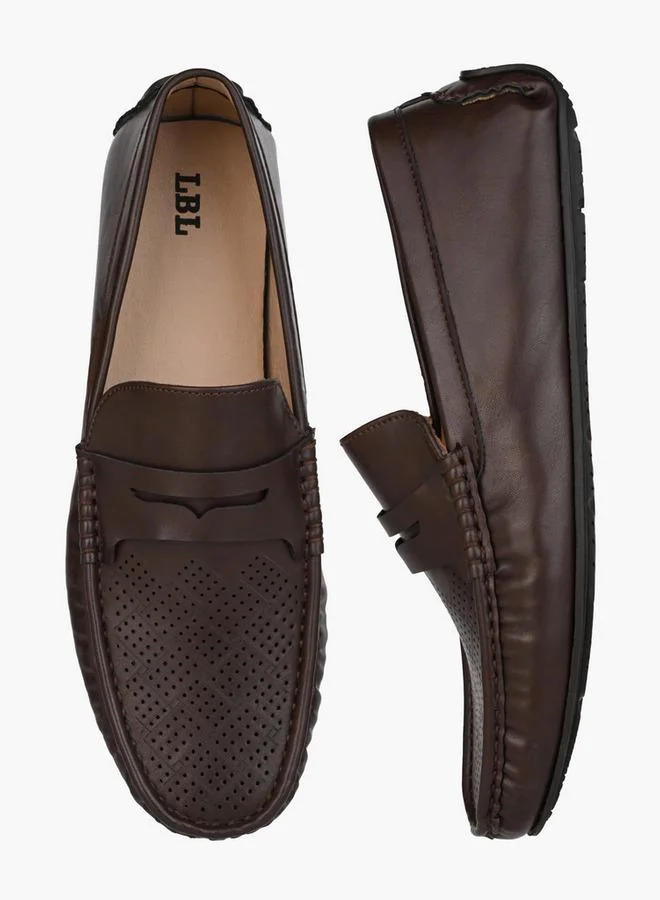 ال بي ال من شو اكسبرس Men Perforated Design Loafers
