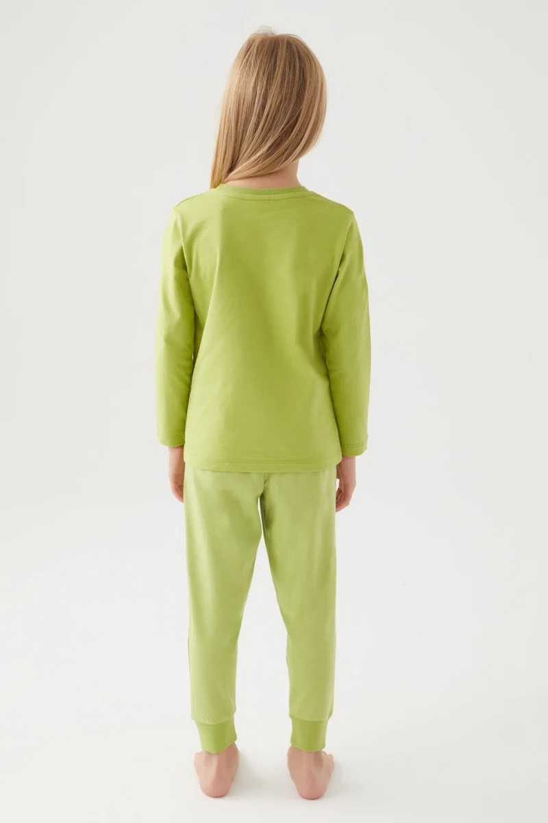 يو اس بولو اسن U.s Polo Asnn Girls Green Pajama Set
