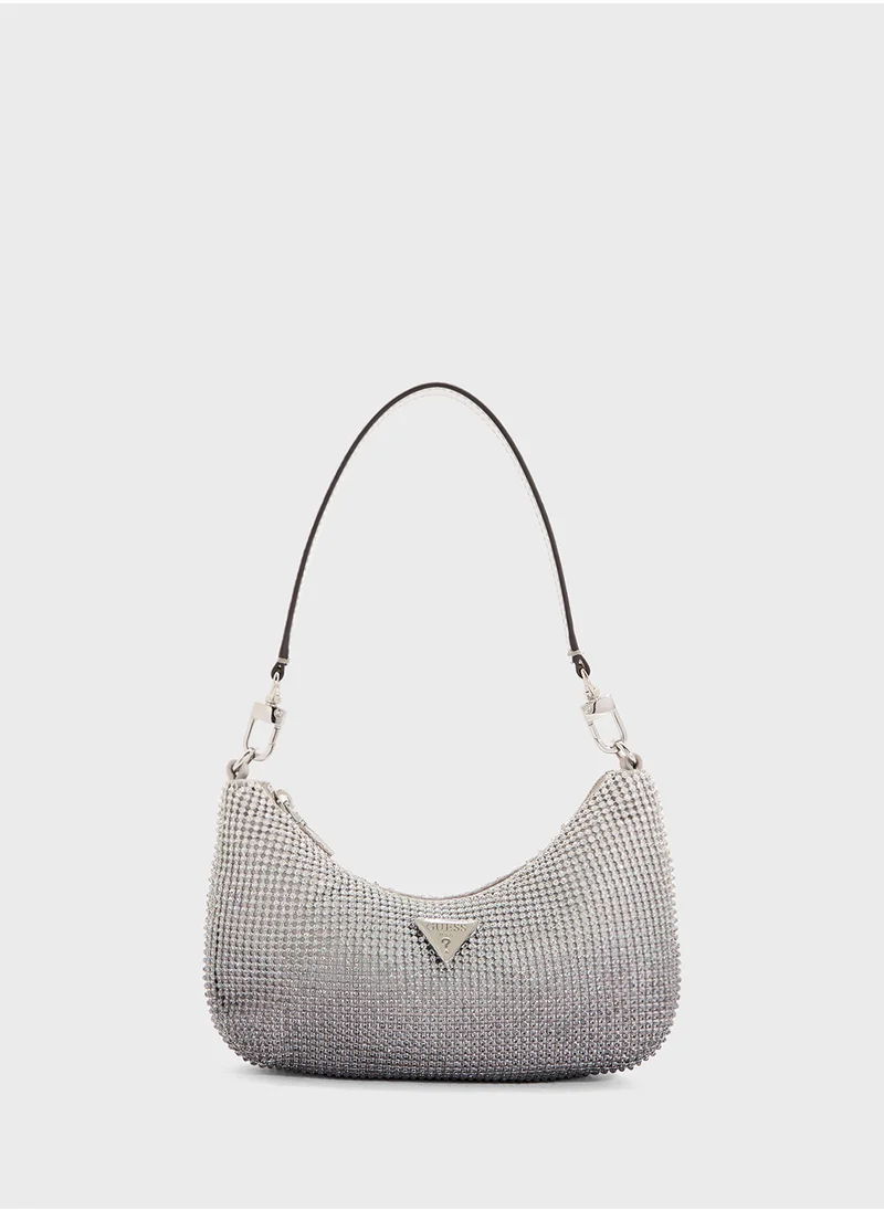 جس Zalina Mini Top Zip Shoulder Bag