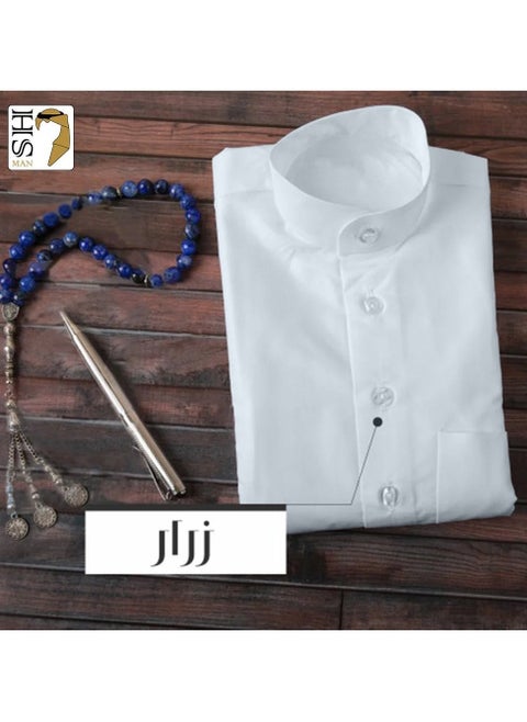 Men Buttoned dishdasha
