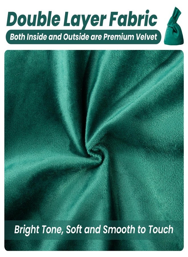 Muka Velvet Knot Bag, Black Luxury Evening Bag Knot Closure, Wrist Bag Organizer - Image 5