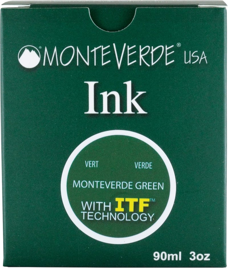 Monteverde USA Ink with ITF Technology, 90 ml Green (G308MG) - Image 5