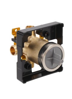 R10000-UNBXHF MultiChoice Universal Shower Valve Body, for Shower Faucet Trim Kits, for D 13, 14, 17 or 17T Series Single-Function or Dual-Functions Shower Valve Trim Kits, with Screwdriver Stops