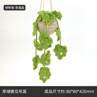 Bud Green Hollow hanging basket