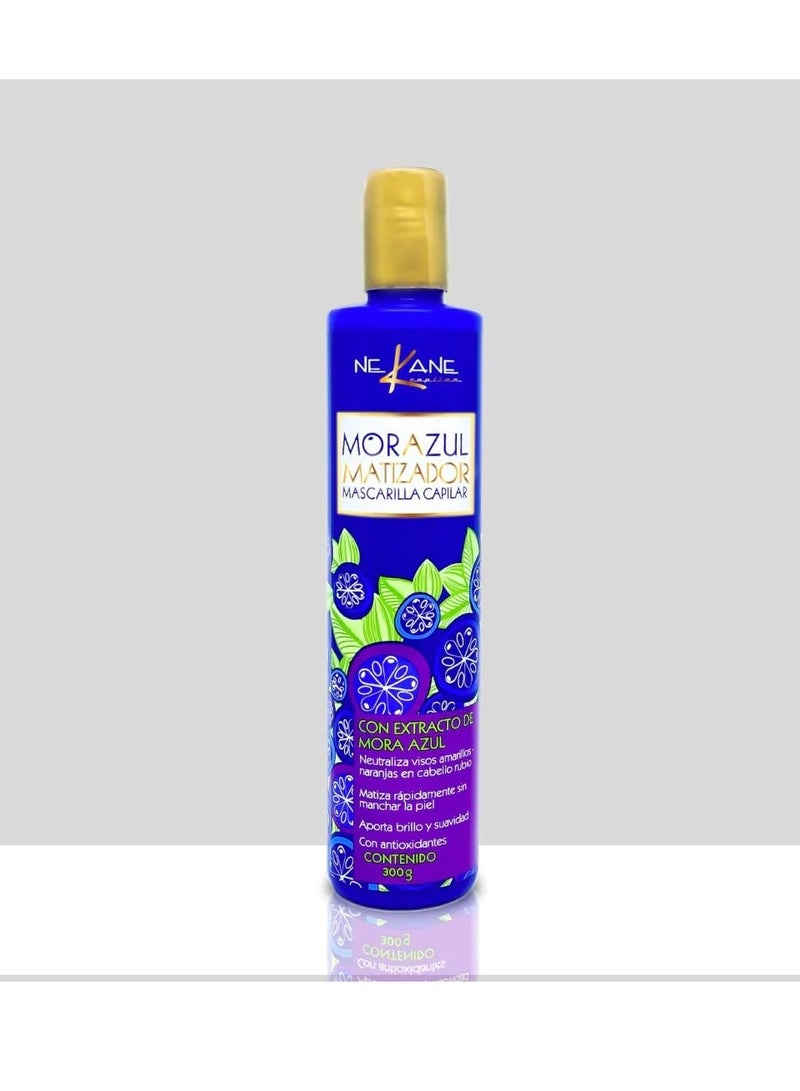 Nekane NEKANE Morazaul Matizador Mascarilla Capilar 300 g, 10 Fl Oz (Pack of 1), Purple - Image 1