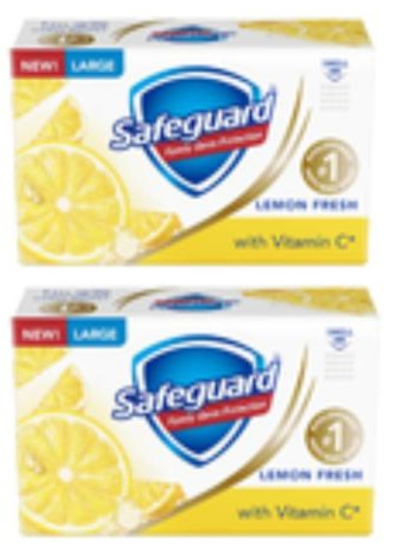 Safeguard Bar Soap Lemon Fresh 115g 2pcs