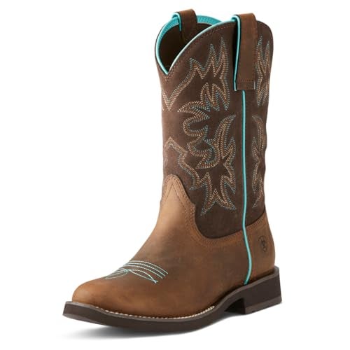Ariat Delilah Western Boots - Women’s Mid-Calf Leather Boot - Image 1