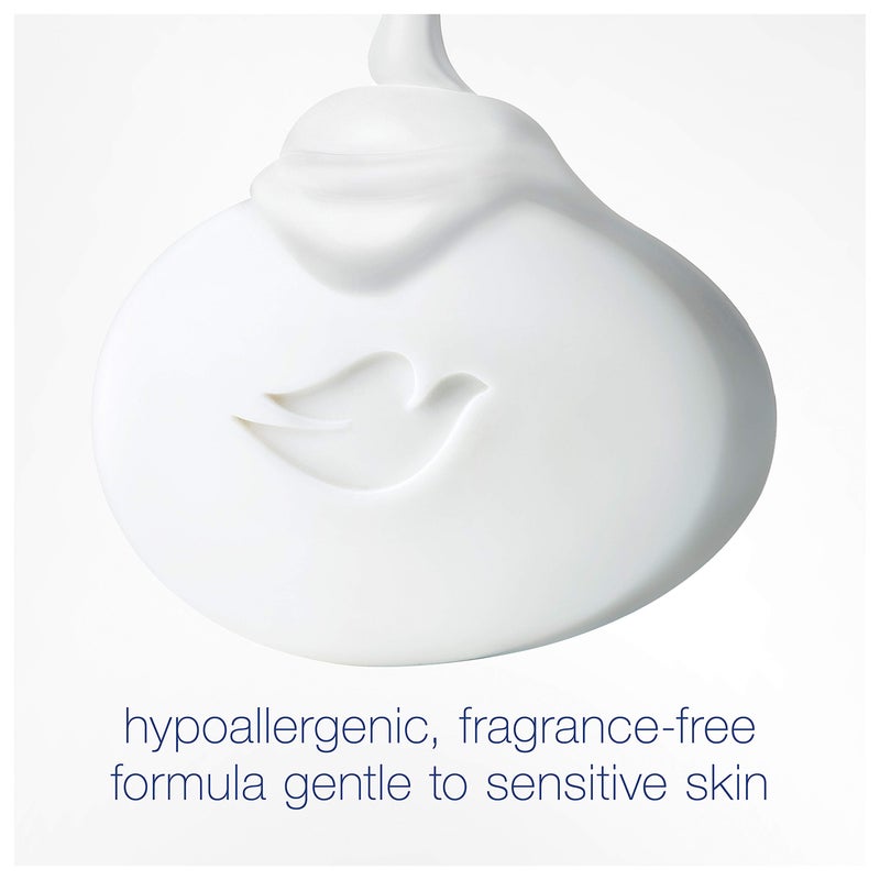 Dove Beauty Bar Soap Sensitive, 24 Bars for Sensitive Skin, Fragrance Free and Hypoallergenic 3.75 oz - Image 3