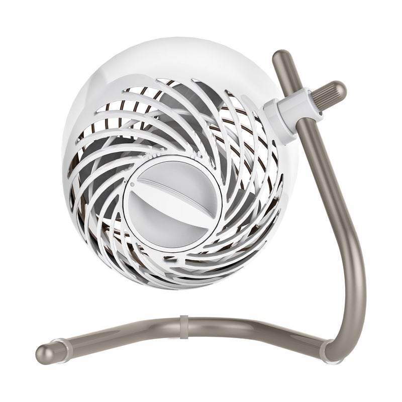 Vornado Pivot Personal Air Circulator Fan, 6-inch, Quiet Portable Travel Fan, 3 Speeds, Champagne - Image 3