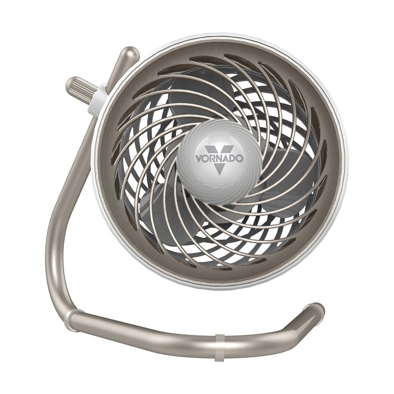 Vornado Pivot Personal Air Circulator Fan, 6-inch, Quiet Portable Travel Fan, 3 Speeds, Champagne - Image 5