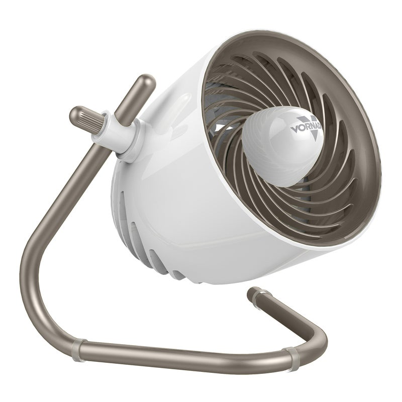 Vornado Pivot Personal Air Circulator Fan, 6-inch, Quiet Portable Travel Fan, 3 Speeds, Champagne - Image 1