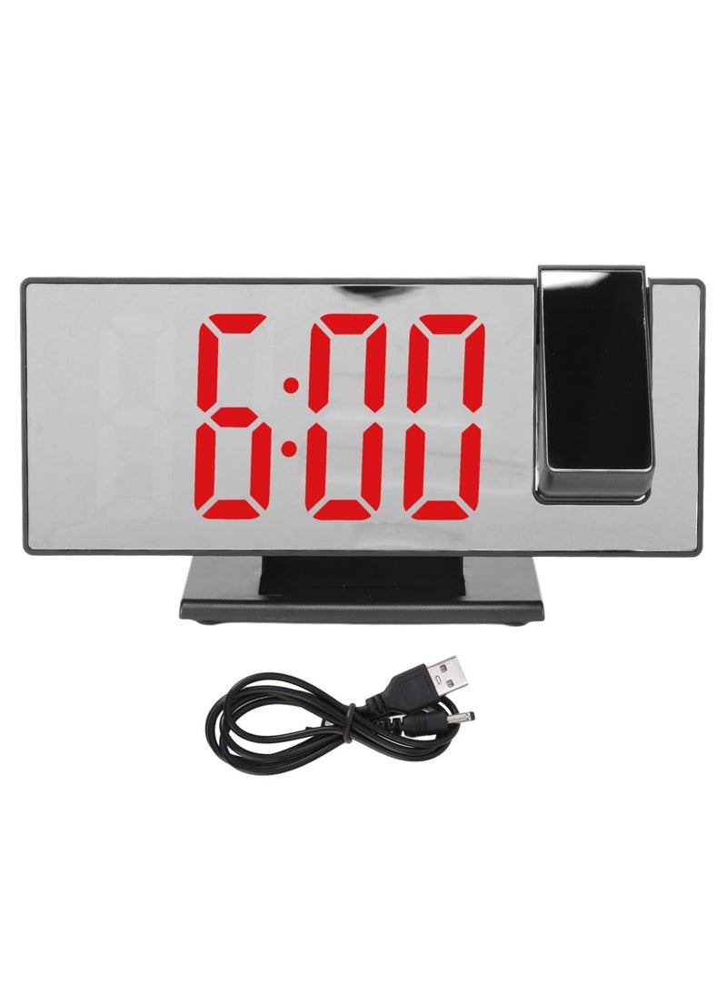 DubaiGallery - Projection Alarm Clock Color Changing LED Digital Large Screen Mirrored - Image 1