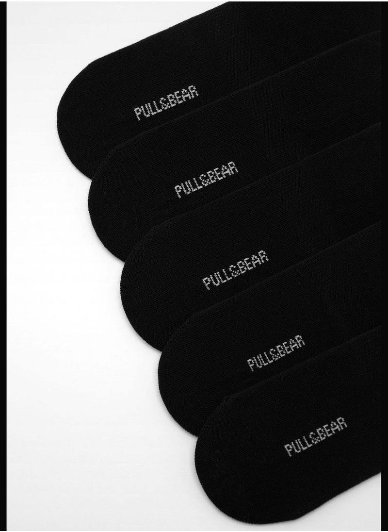 PULL&BEAR - Pack of 5 pairs of no-show socks - Image 1