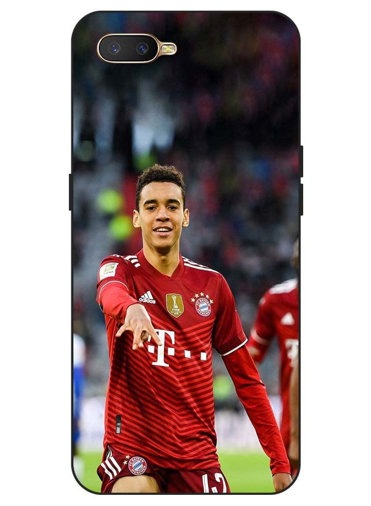 Protective Printed Mobile Back Cover For Football Players For Oppo K1