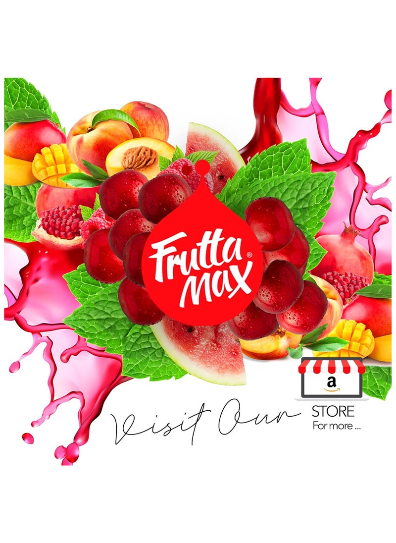 Fruttamax - FruttaMax - Fruit Syrup Concentrate | Less Sugar | with 60% Fruit Content | Suitable for soda Machine 500ml (Cherry) - Image 1