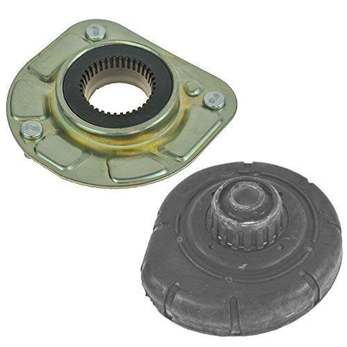 TRQ Front Upper Strut Mount with Bearing & Spring Seat Bushing Compatible with 2001-2009 Volvo S60 2001-2006 S80 2001-2007 V70 2003-2007 XC70 - Image 1