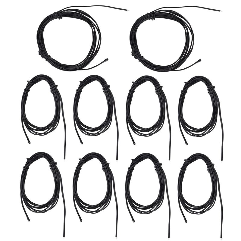 10K B3435 Thermistor Temperature Sensor Probe 10Pcs High Sensitivity Quick Response 2 Meter - Image 1
