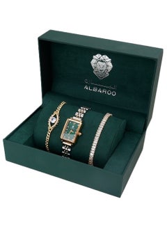 Gold & Silver Luxurious Ice and shine watch set TTS