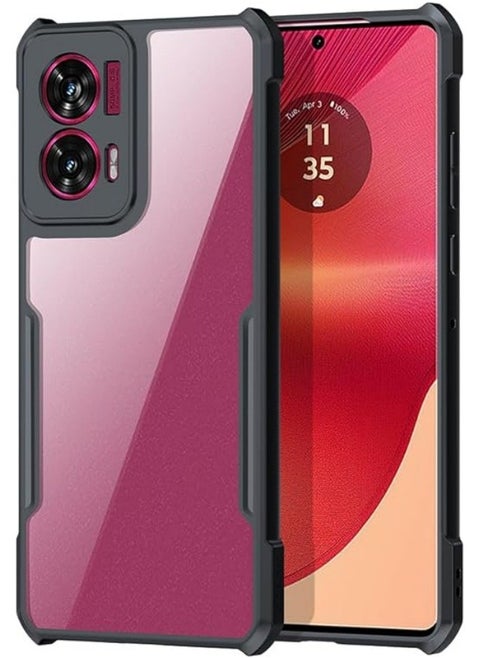 Compatible with Motorola Edge 50 Fusion 5G Case Transparent Phone Cover Shockproof Protective Shell Slim Clear Simple Phone Cases for Moto Edge 50 Fusion