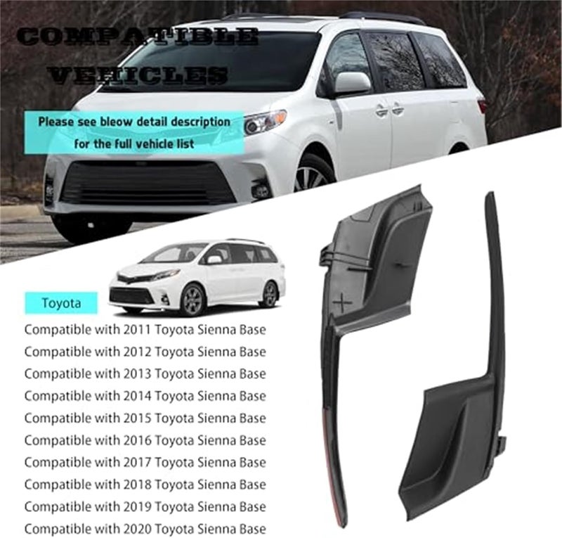 Wivplex Windshield Wiper Cowl Cover Trim - Image 4