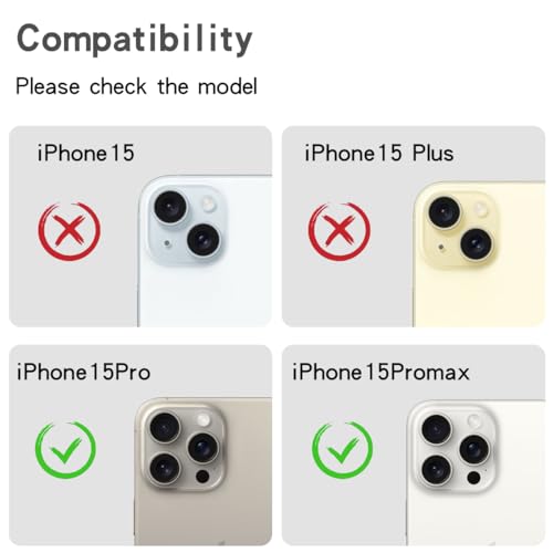 Cavdycidy Bling Diamond Camera Lens Protector Compatible with iPhone 16 Pro ＆ iPhone 16 Pro Max, Metal Glitter Gem Camera Cover，9H Tempered Glass lens full Screen Sparkle Rhinestone Protector - Image 3