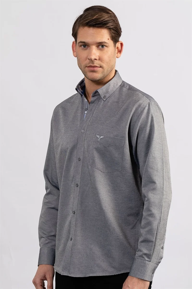 Tudors Classic Fit Relaxed Cut Poplin Oxford Men's Shirt