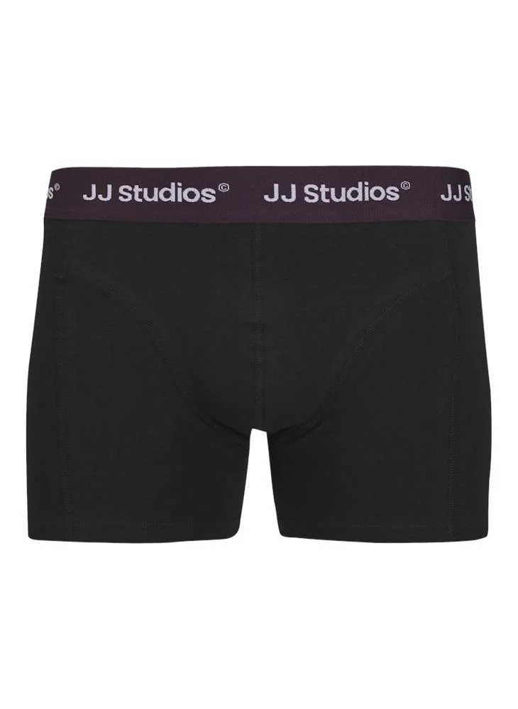 JACK & JONES 3 Pack Jacsoho Solid Trunks