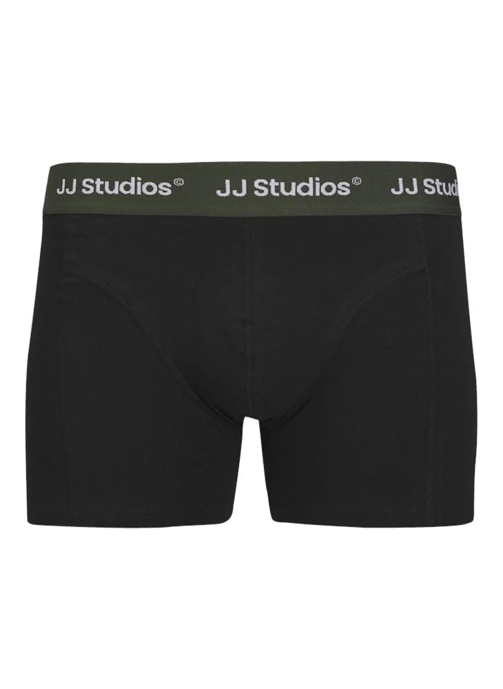 JACK & JONES 3 Pack Jacsoho Solid Trunks