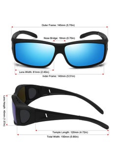 Fit Over Glasses Sunglasses For Men Womenwrap Around Sunglasses Polarized Uv400 Protection Blackblue - pzsku/Z65DABD889A559DA14BC8Z/45/_/1718602535/9ed3e808-6def-4d8c-86b9-14d0bb5109a5