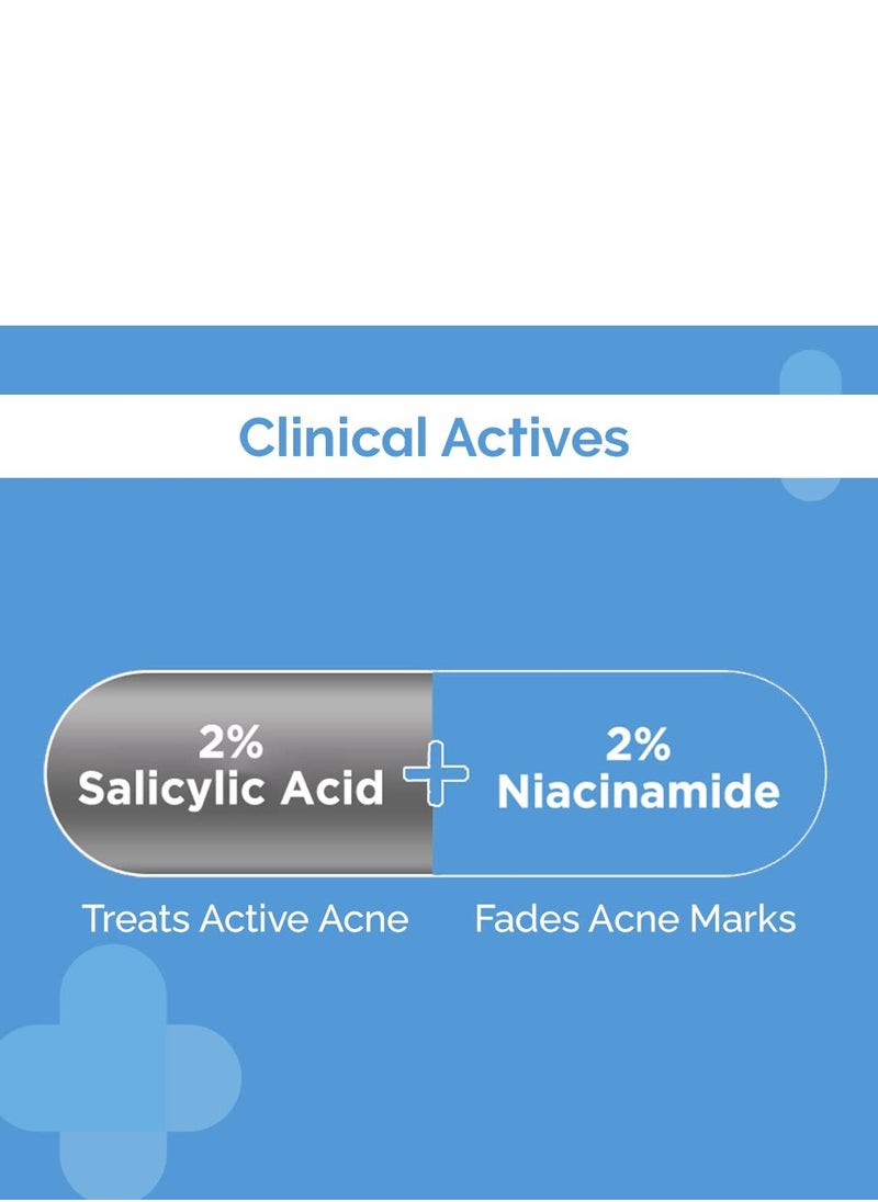 THE derma Co The Derma Co Sali Cinamide Anti-Acne Face Wash  With 2% Salicylic Acid & 2% Niacinamide Treats Active Acne & Fades Acne Marks  For Oily & Combination Skin  - Image 3