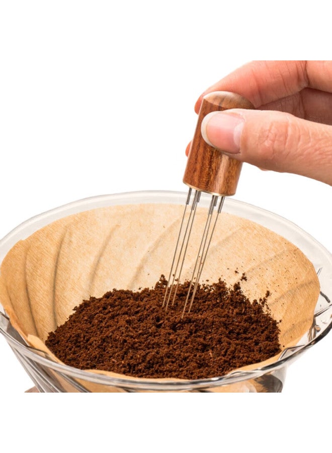 Yijuke [6-Needle] Coffee Powder Dispenser, Portable Powder Dispensing Needle, Coffee Powder Mixing And Clumping Dispenser, Mini Powder Dispenser - Image 2