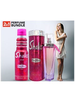 Remy Marquis Gift Set (Shalis For Women 100 ML EDP + Shalis For Women Body Spray 175 ML)  - Image 1