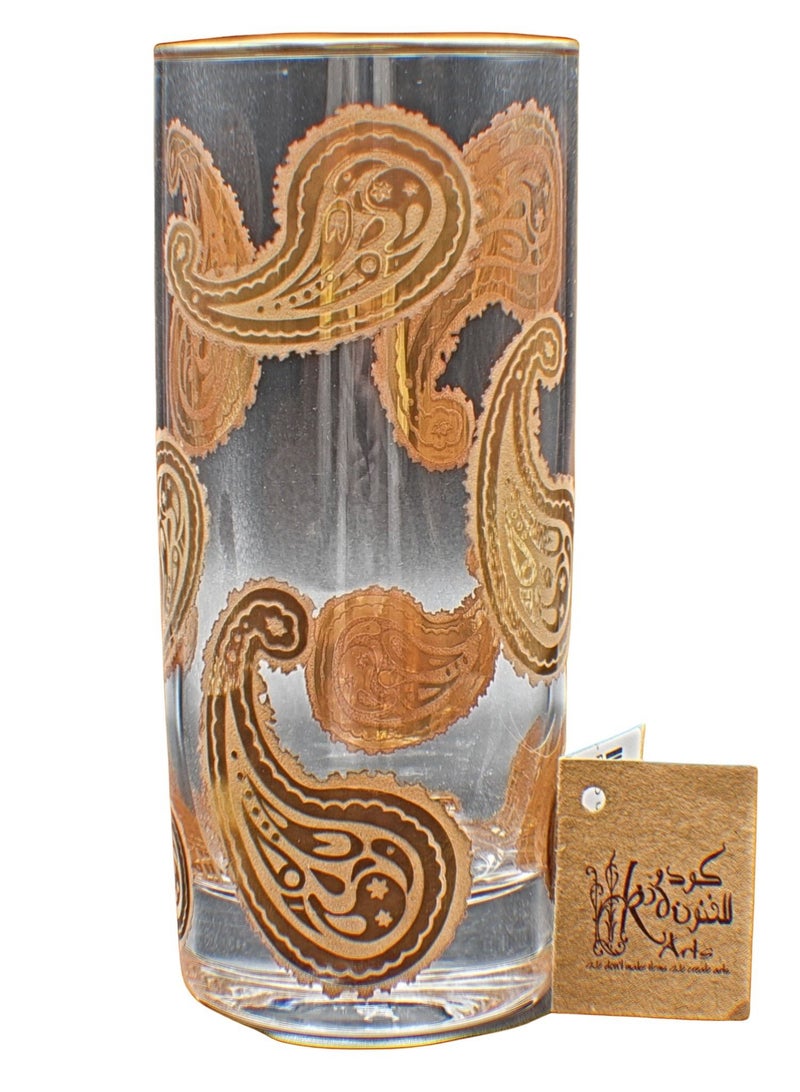 KuduArts Tumblers Glass Cups for Water Juice 6 Pieces - Image 3